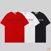 Cheap Alexander McQueen T-shirts Short Sleeved For Unisex #1295803 Replica Wholesale [$29.00 USD] [ITEM#1295803] on Replica Alexander McQueen T-shirts