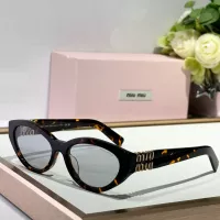 Cheap MIU MIU AAA Quality Sunglasses #1296145 Replica Wholesale [$60.00 USD] [ITEM#1296145] on Replica MIU MIU AAA Sunglasses