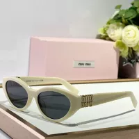 Cheap MIU MIU AAA Quality Sunglasses #1296148 Replica Wholesale [$60.00 USD] [ITEM#1296148] on Replica MIU MIU AAA Sunglasses