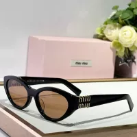 Cheap MIU MIU AAA Quality Sunglasses #1296149 Replica Wholesale [$60.00 USD] [ITEM#1296149] on Replica MIU MIU AAA Sunglasses