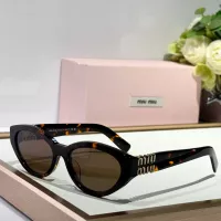 Cheap MIU MIU AAA Quality Sunglasses #1296150 Replica Wholesale [$60.00 USD] [ITEM#1296150] on Replica MIU MIU AAA Sunglasses