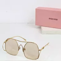 Cheap MIU MIU AAA Quality Sunglasses #1296168 Replica Wholesale [$60.00 USD] [ITEM#1296168] on Replica MIU MIU AAA Sunglasses