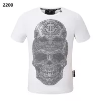 Cheap Philipp Plein PP T-Shirts Short Sleeved For Men #1296190 Replica Wholesale [$27.00 USD] [ITEM#1296190] on Replica Philipp Plein PP T-Shirts