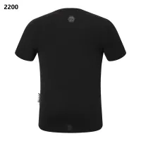 Cheap Philipp Plein PP T-Shirts Short Sleeved For Men #1296191 Replica Wholesale [$27.00 USD] [ITEM#1296191] on Replica Philipp Plein PP T-Shirts