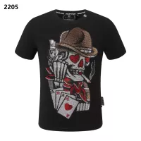 Cheap Philipp Plein PP T-Shirts Short Sleeved For Men #1296193 Replica Wholesale [$27.00 USD] [ITEM#1296193] on Replica Philipp Plein PP T-Shirts