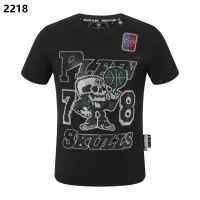 Cheap Philipp Plein PP T-Shirts Short Sleeved For Men #1296203 Replica Wholesale [$27.00 USD] [ITEM#1296203] on Replica Philipp Plein PP T-Shirts