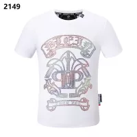 Cheap Philipp Plein PP T-Shirts Short Sleeved For Men #1296204 Replica Wholesale [$27.00 USD] [ITEM#1296204] on Replica Philipp Plein PP T-Shirts