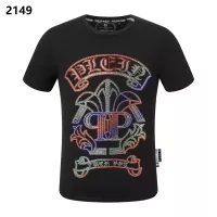 Cheap Philipp Plein PP T-Shirts Short Sleeved For Men #1296205 Replica Wholesale [$27.00 USD] [ITEM#1296205] on Replica Philipp Plein PP T-Shirts