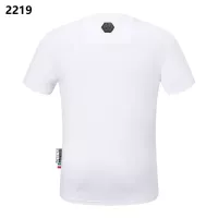 Cheap Philipp Plein PP T-Shirts Short Sleeved For Men #1296214 Replica Wholesale [$27.00 USD] [ITEM#1296214] on Replica Philipp Plein PP T-Shirts