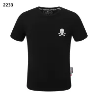 Cheap Philipp Plein PP T-Shirts Short Sleeved For Men #1296217 Replica Wholesale [$27.00 USD] [ITEM#1296217] on Replica Philipp Plein PP T-Shirts