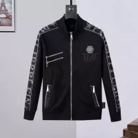 Cheap Philipp Plein PP Jackets Long Sleeved For Men #1296281 Replica Wholesale [$72.00 USD] [ITEM#1296281] on Replica Philipp Plein PP Jackets