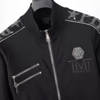 Cheap Philipp Plein PP Jackets Long Sleeved For Men #1296281 Replica Wholesale [$72.00 USD] [ITEM#1296281] on Replica Philipp Plein PP Jackets