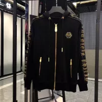 Cheap Philipp Plein PP Jackets Long Sleeved For Men #1296350 Replica Wholesale [$64.00 USD] [ITEM#1296350] on Replica Philipp Plein PP Jackets