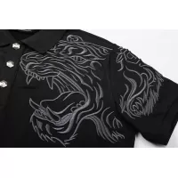 Cheap Philipp Plein PP T-Shirts Short Sleeved For Men #1296373 Replica Wholesale [$32.00 USD] [ITEM#1296373] on Replica Philipp Plein PP T-Shirts