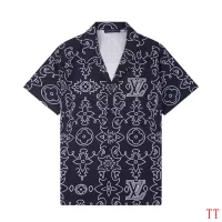 Cheap Louis Vuitton LV Tracksuits Short Sleeved For Men #1296396 Replica Wholesale [$52.00 USD] [ITEM#1296396] on Replica Louis Vuitton LV Tracksuits