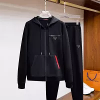 Cheap Prada Tracksuits Long Sleeved For Men #1296449 Replica Wholesale [$96.00 USD] [ITEM#1296449] on Replica Prada Tracksuits