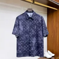 Cheap Louis Vuitton LV Tracksuits Short Sleeved For Men #1296518 Replica Wholesale [$76.00 USD] [ITEM#1296518] on Replica Louis Vuitton LV Tracksuits