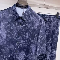 Cheap Louis Vuitton LV Tracksuits Short Sleeved For Men #1296518 Replica Wholesale [$76.00 USD] [ITEM#1296518] on Replica Louis Vuitton LV Tracksuits