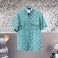 Cheap Louis Vuitton LV Tracksuits Short Sleeved For Men #1296522 Replica Wholesale [$76.00 USD] [ITEM#1296522] on Replica Louis Vuitton LV Tracksuits