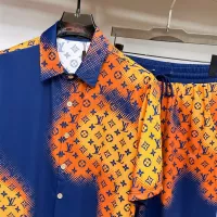 Cheap Louis Vuitton LV Tracksuits Short Sleeved For Men #1296527 Replica Wholesale [$76.00 USD] [ITEM#1296527] on Replica Louis Vuitton LV Tracksuits