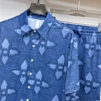 Cheap Louis Vuitton LV Tracksuits Short Sleeved For Men #1296530 Replica Wholesale [$76.00 USD] [ITEM#1296530] on Replica Louis Vuitton LV Tracksuits