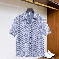 Cheap Louis Vuitton LV Tracksuits Short Sleeved For Men #1296534 Replica Wholesale [$82.00 USD] [ITEM#1296534] on Replica Louis Vuitton LV Tracksuits