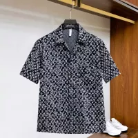 Cheap Louis Vuitton LV Tracksuits Short Sleeved For Men #1296540 Replica Wholesale [$82.00 USD] [ITEM#1296540] on Replica Louis Vuitton LV Tracksuits