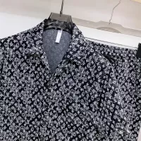 Cheap Louis Vuitton LV Tracksuits Short Sleeved For Men #1296540 Replica Wholesale [$82.00 USD] [ITEM#1296540] on Replica Louis Vuitton LV Tracksuits