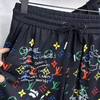 Cheap Louis Vuitton LV Tracksuits Short Sleeved For Men #1296546 Replica Wholesale [$76.00 USD] [ITEM#1296546] on Replica Louis Vuitton LV Tracksuits