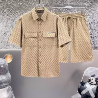 Cheap Gucci Tracksuits Short Sleeved For Men #1296561 Replica Wholesale [$82.00 USD] [ITEM#1296561] on Replica Gucci Tracksuits