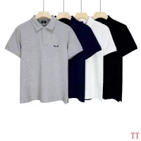 Cheap Fendi T-Shirts Short Sleeved For Men #1296582 Replica Wholesale [$39.00 USD] [ITEM#1296582] on Replica Fendi T-Shirts