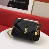 Cheap Yves Saint Laurent YSL AAA Quality Messenger Bags For Women #1296799 Replica Wholesale [$98.00 USD] [ITEM#1296799] on Replica Yves Saint Laurent YSL AAA Messenger Bags