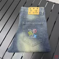 Cheap Louis Vuitton LV Jeans For Men #1296861 Replica Wholesale [$48.00 USD] [ITEM#1296861] on Replica Louis Vuitton LV Jeans