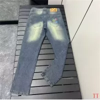 Cheap Louis Vuitton LV Jeans For Men #1296861 Replica Wholesale [$48.00 USD] [ITEM#1296861] on Replica Louis Vuitton LV Jeans