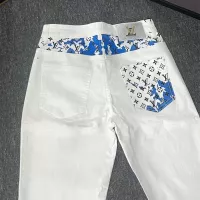 Cheap Louis Vuitton LV Jeans For Men #1296863 Replica Wholesale [$48.00 USD] [ITEM#1296863] on Replica Louis Vuitton LV Jeans