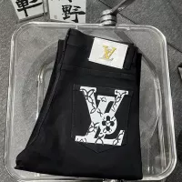 Cheap Louis Vuitton LV Jeans For Men #1296869 Replica Wholesale [$48.00 USD] [ITEM#1296869] on Replica Louis Vuitton LV Jeans