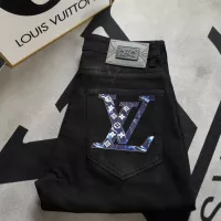 Cheap Louis Vuitton LV Jeans For Men #1296876 Replica Wholesale [$48.00 USD] [ITEM#1296876] on Replica Louis Vuitton LV Jeans