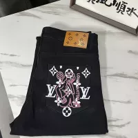 Cheap Louis Vuitton LV Jeans For Men #1296901 Replica Wholesale [$48.00 USD] [ITEM#1296901] on Replica Louis Vuitton LV Jeans