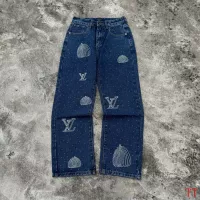 Cheap Louis Vuitton LV Jeans For Unisex #1296923 Replica Wholesale [$76.00 USD] [ITEM#1296923] on Replica Louis Vuitton LV Jeans