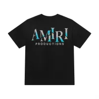 Cheap Amiri T-Shirts Short Sleeved For Unisex #1296983 Replica Wholesale [$36.00 USD] [ITEM#1296983] on Replica Amiri T-Shirts