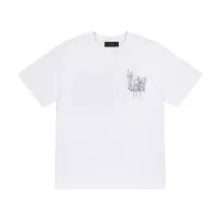 Cheap Amiri T-Shirts Short Sleeved For Unisex #1297001 Replica Wholesale [$36.00 USD] [ITEM#1297001] on Replica Amiri T-Shirts