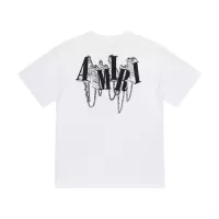 Cheap Amiri T-Shirts Short Sleeved For Unisex #1297006 Replica Wholesale [$36.00 USD] [ITEM#1297006] on Replica Amiri T-Shirts