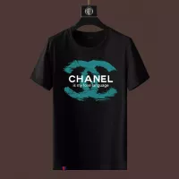 Cheap Chanel T-Shirts Short Sleeved For Men #1297576 Replica Wholesale [$40.00 USD] [ITEM#1297576] on Replica Chanel T-Shirts