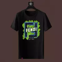 Cheap Fendi T-Shirts Short Sleeved For Men #1297583 Replica Wholesale [$40.00 USD] [ITEM#1297583] on Replica Fendi T-Shirts