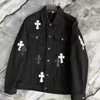 Cheap Chrome Hearts Jackets Long Sleeved For Men #1297713 Replica Wholesale [$72.00 USD] [ITEM#1297713] on Replica Chrome Hearts Jackets