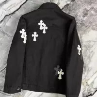 Cheap Chrome Hearts Jackets Long Sleeved For Men #1297713 Replica Wholesale [$72.00 USD] [ITEM#1297713] on Replica Chrome Hearts Jackets