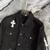 Cheap Chrome Hearts Jackets Long Sleeved For Men #1297713 Replica Wholesale [$72.00 USD] [ITEM#1297713] on Replica Chrome Hearts Jackets