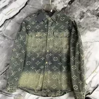 Cheap Louis Vuitton LV Jackets Long Sleeved For Men #1297720 Replica Wholesale [$72.00 USD] [ITEM#1297720] on Replica Louis Vuitton LV Jackets