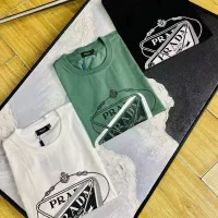 Cheap Prada T-Shirts Short Sleeved For Men #1297761 Replica Wholesale [$32.00 USD] [ITEM#1297761] on Replica Prada T-Shirts