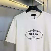 Cheap Prada T-Shirts Short Sleeved For Unisex #1297766 Replica Wholesale [$32.00 USD] [ITEM#1297766] on Replica Prada T-Shirts